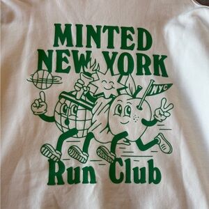 Minted Athletics New York heavy weight 100% cotton sweatshirt